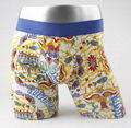 High quality allover full printing men's shorts underwear with cotton 1