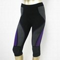 Seamless women's sporting tights pants sportswear for body shaper