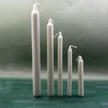 Candles made in china 19cm length white candle 