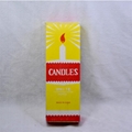 Candles made in china 19cm length white candle  2