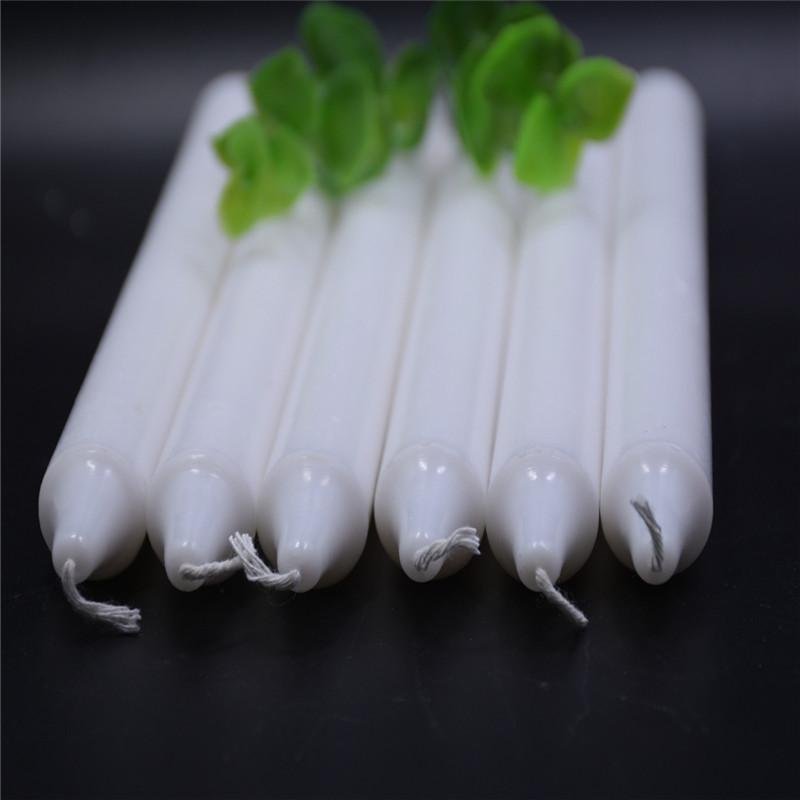 Candles made in china 19cm length white candle  3