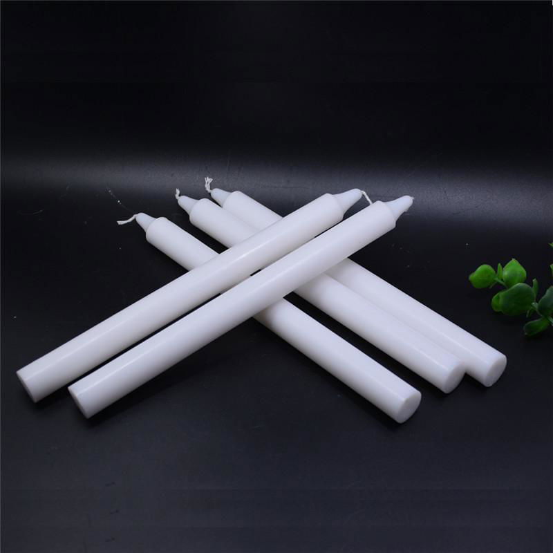Candles made in china 19cm length white candle  4