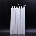 Candles made in china 19cm length white candle  6