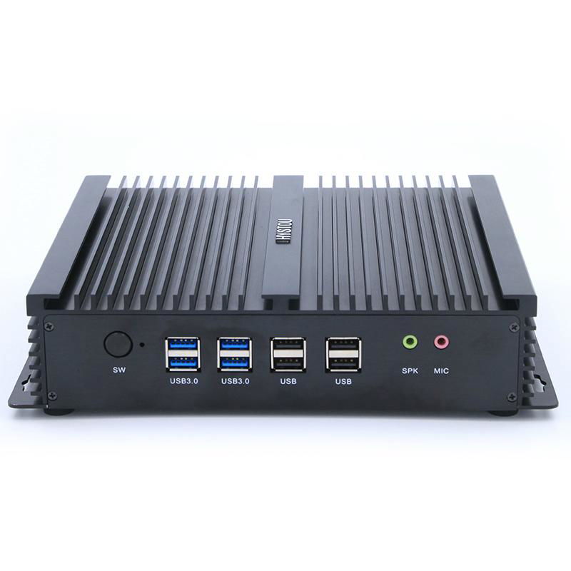 Small form factor PC Mini ITX PC Celeron 2955U 2*LAN 2*HDMI