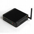 海斯特四核迷你无风扇电脑Fanless Embedded PC Dual NIC J1900 4