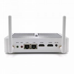 双网口迷你电脑Mini PC N3150U 2 HDMI Hystou  OEM ODM order accept