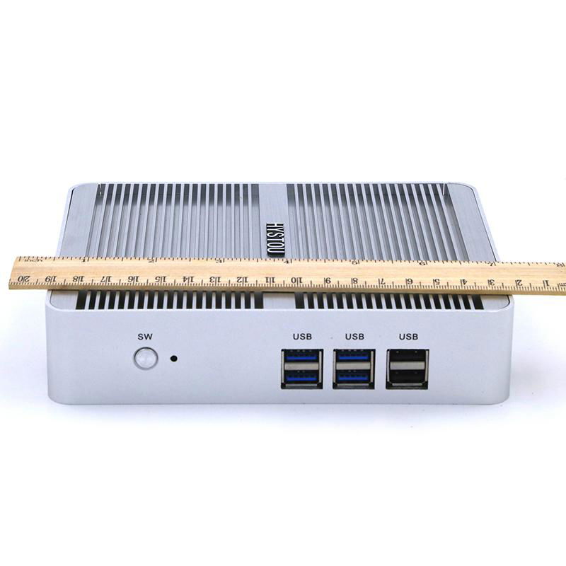 Dual NIC Mini PC N3150U 2 HDMI Hystou Factory Direct supply Sff computer 2