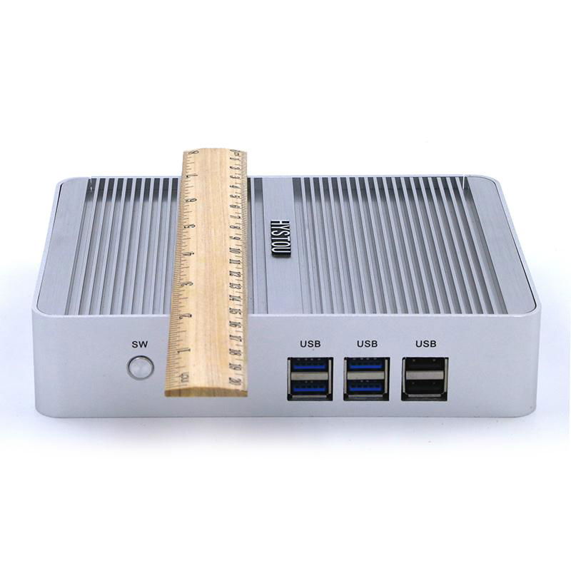 Dual NIC Mini PC N3150U 2 HDMI Hystou Factory Direct supply Sff computer 4