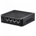 4 Lan Mini PC Nano ITX PC support mSATA SSD 3
