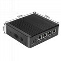 多网口迷你电脑Mini PC Nano ITX PC support mSATA SSD 4