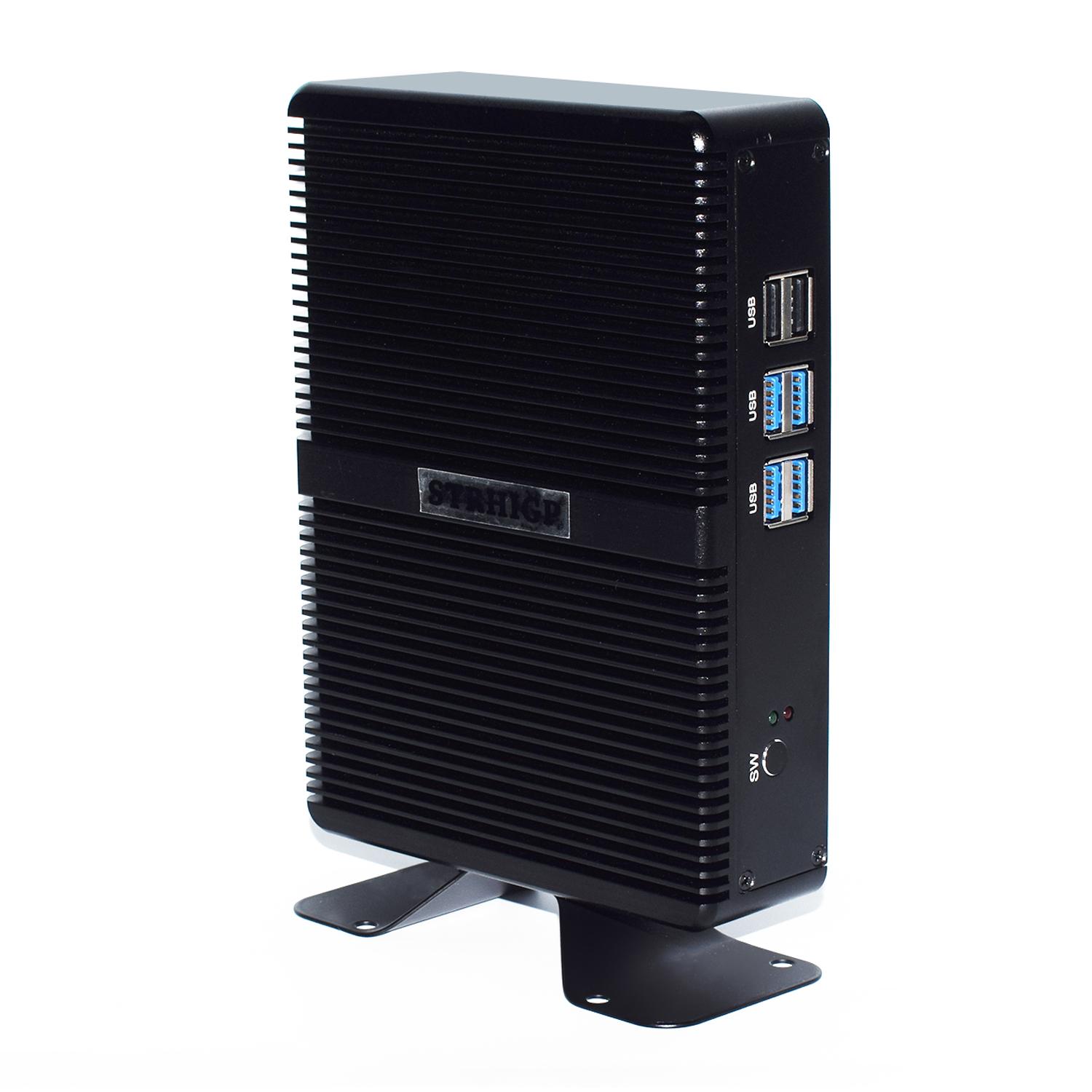 Fanless Mini PC Intel Dual Core i5 5200u 5