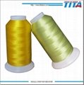 100% High Tenacity Polyster Embroidery Thread Over 500 Colors 3