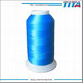 100% High Tenacity Polyster Embroidery Thread Over 500 Colors