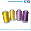 Fancy Color Polyester Emroidery Thread of high-quality 120D/2  Wholesale