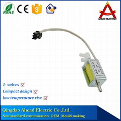 One way solenoid valve