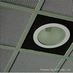 expanded metal ceiling