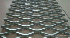 Hot dipped expanded metal mesh