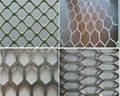 Expanded aluminum mesh