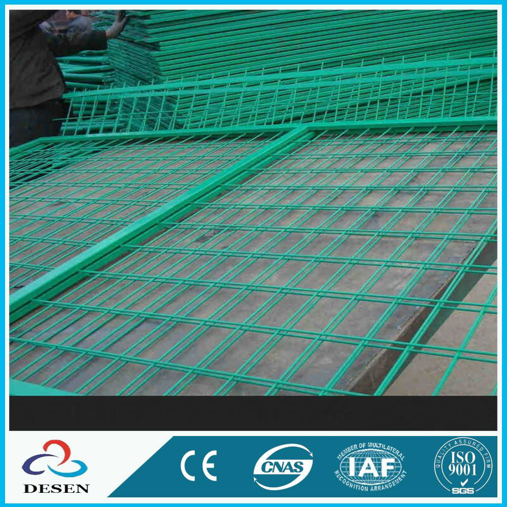 Green Frame Steel Wire Fence 2