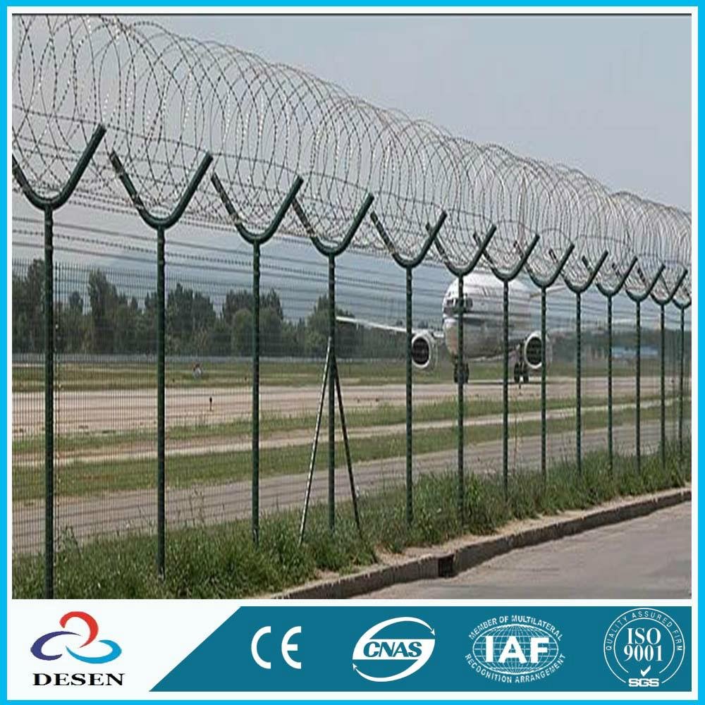 Airport Barbed wire fence 4