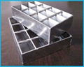 Dovetail pressure locked Heavy Steel Grating Used as platform