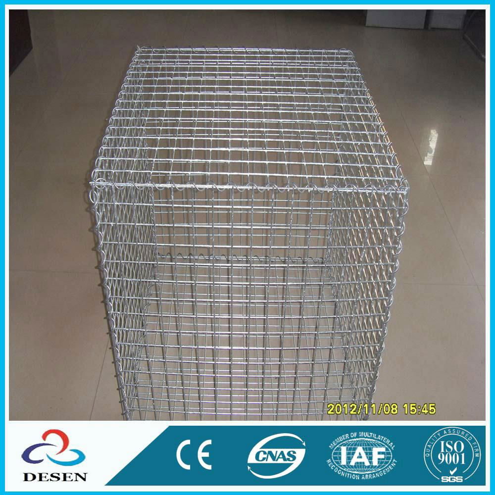 Galvanized Gabion Fence 2