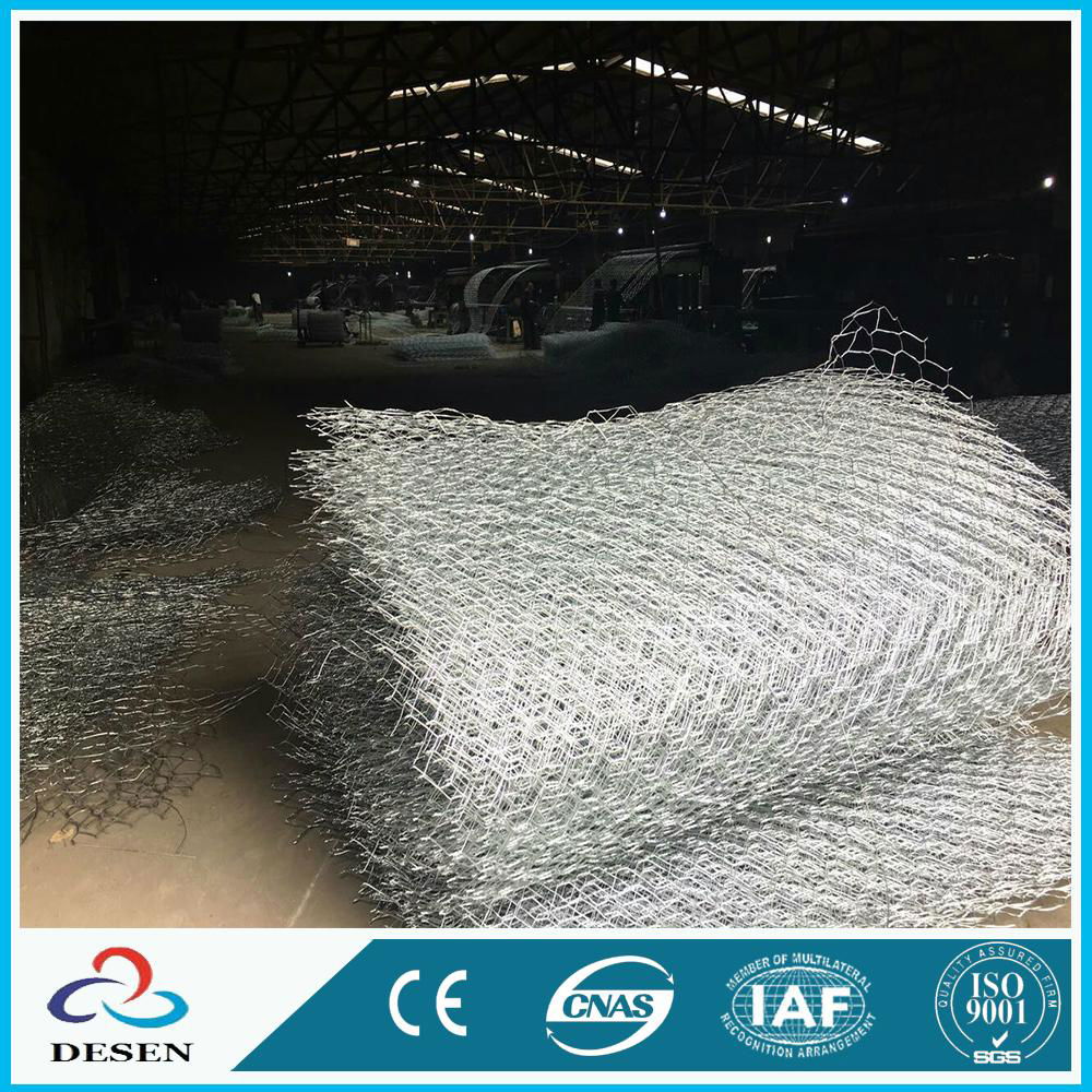 Galvanized Gabion Fence 3