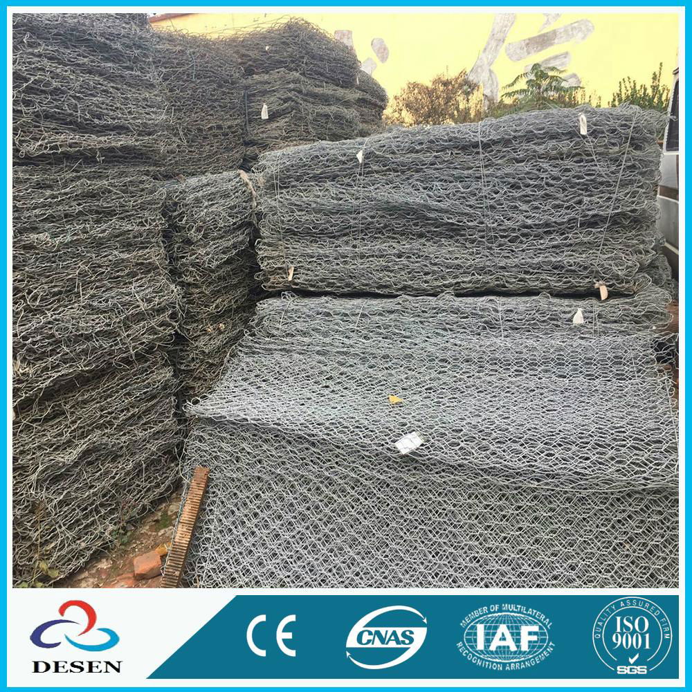 Galvanized Gabion Fence 4