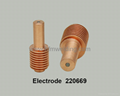 Electrode 220669 compatible parts for power max 45 1