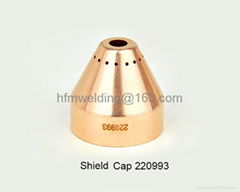 100-105A Shield cap 220993 for HYPERTHERM power max 105