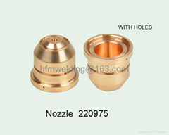 105A-125A.Nozzle 220975 for HYPERTHERM power max 1650