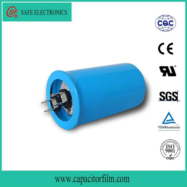 CBB65 cylinder shape self-healing property castor oil capacitor with high qualit