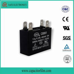 Self-healing property CBB61 fan capacitor with light weight