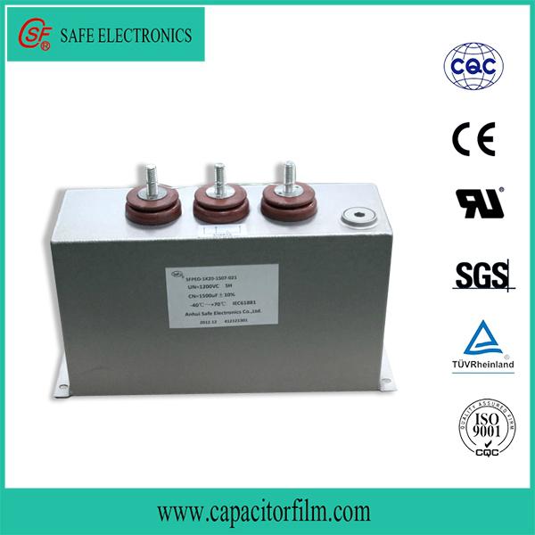 Low ESR energy storage capacitor used for rail traffic traction 3