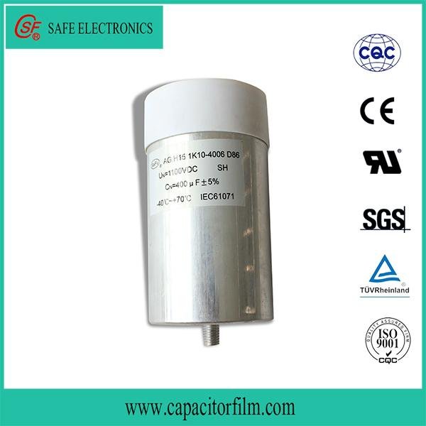 Resin filled DC-Link Inverter capacitor with large capacity 2