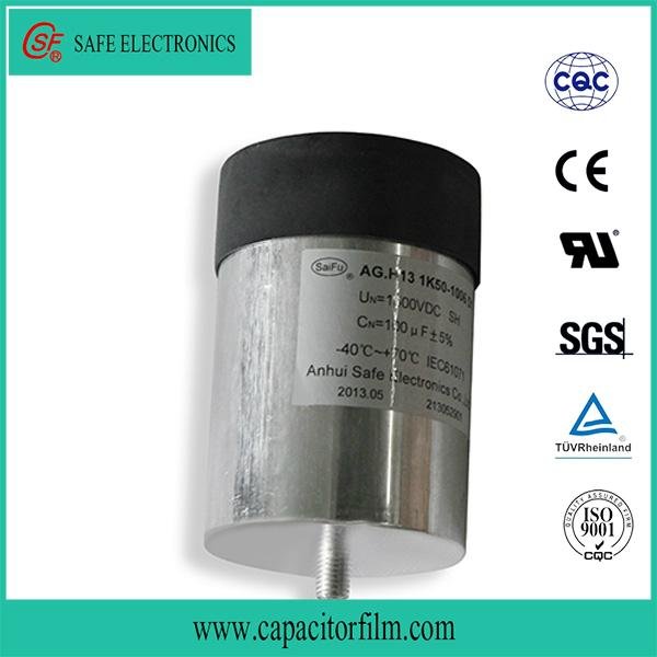 Resin filled DC-Link Inverter capacitor with large capacity 3