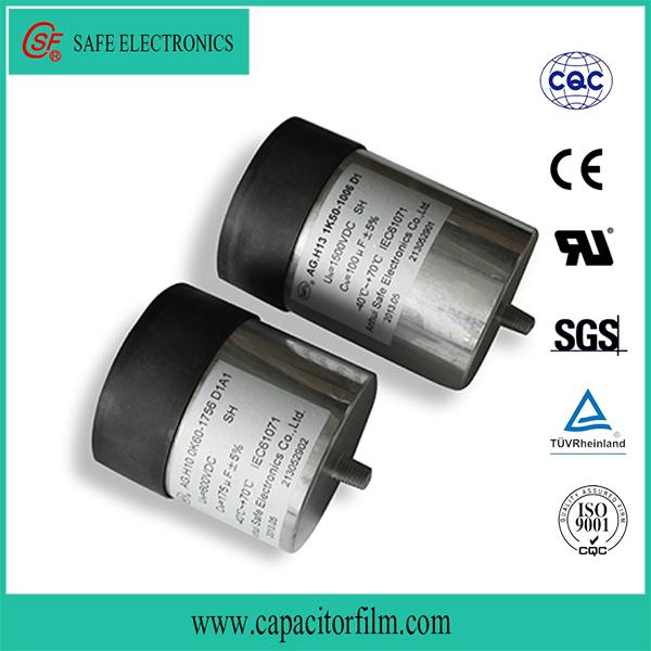 Resin filled DC-Link Inverter capacitor with large capacity 5