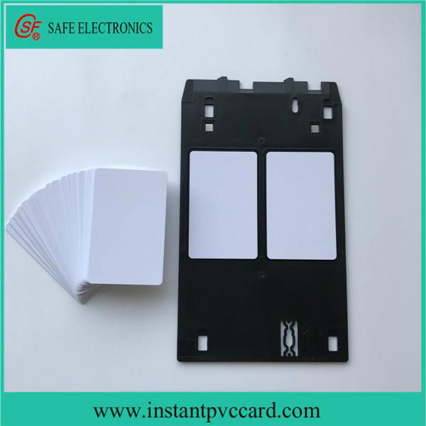 Dual sides printable 125KHz RFID instant PVC card 3