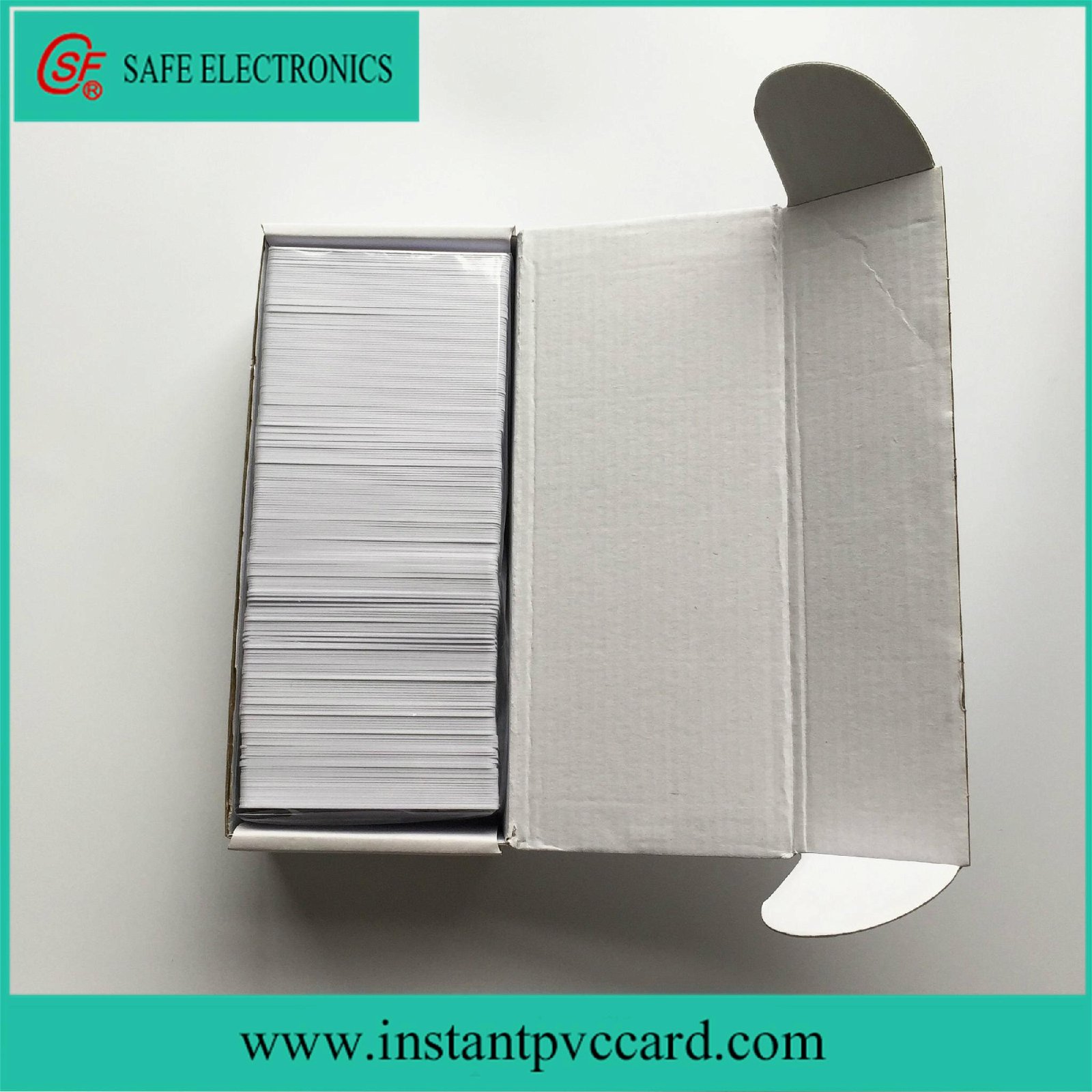 Dual sides printable 125KHz RFID instant PVC card 5