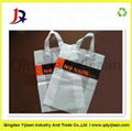 Shopping handle plastic bag