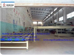 High Automatic Mgo Board Production Line with mgo/mgcl2/sawdust