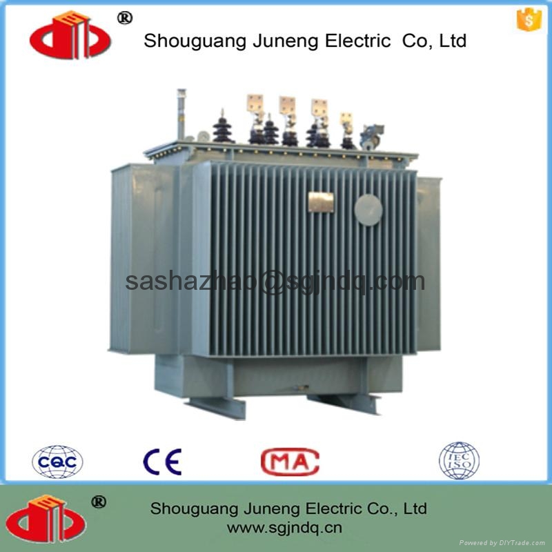 IEC60076 S11 6KV 500KVA electric transformer manufacturer Juneng