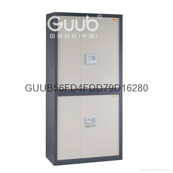 廣州國保科技G2990左右雙門四層儲存櫃保密文件櫃 2