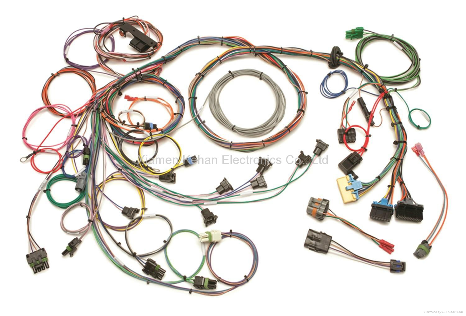 OEM ODM RoHS compliant Auto engine wiring harness connector 3