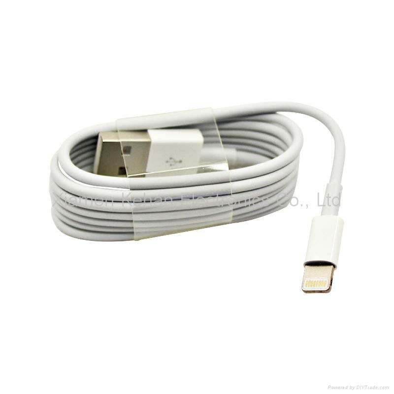 OEM ODM custom ISO9001 iphone 6 USB charger cable 3