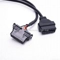 OEM ODM RoHS compliant trucks OBD connector cable 4