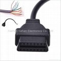 OEM ODM RoHS compliant trucks OBD connector cable 5