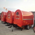 Customize hot dog mobile food trailer