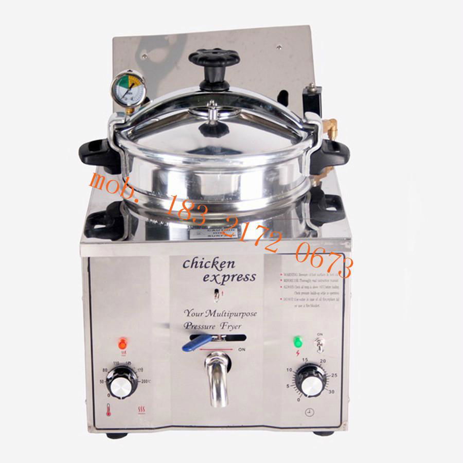 110v American countertop chicken pressure fryer tabletop electric pressure fryer 4