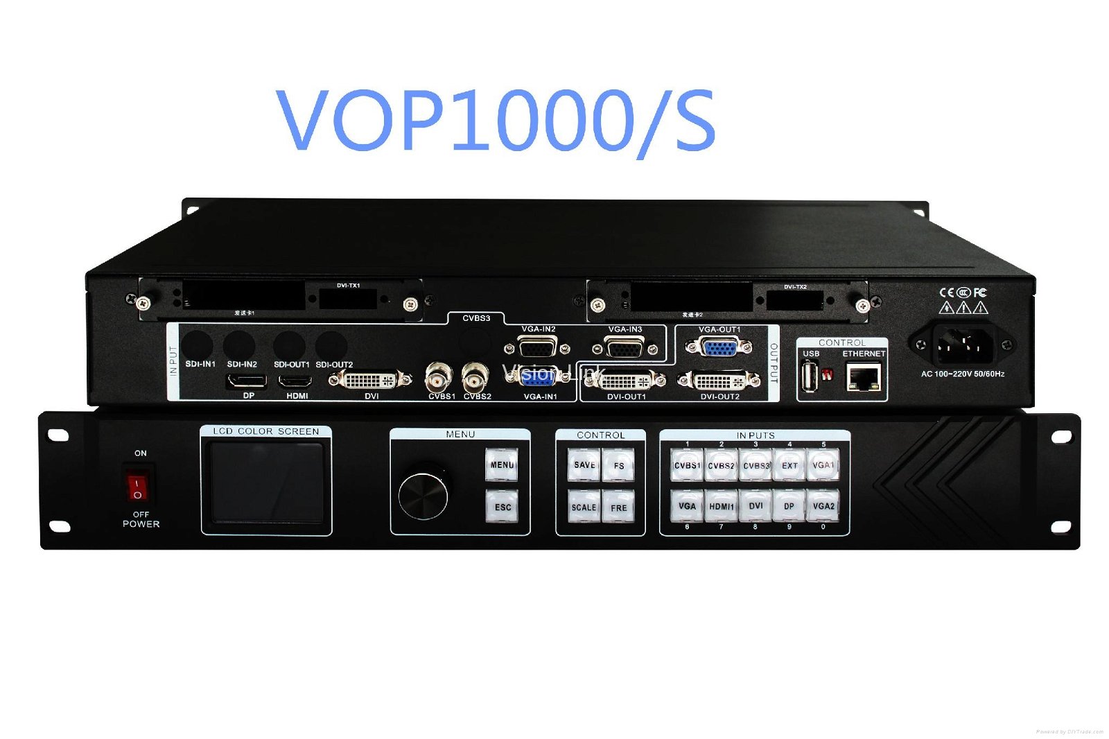 Vop1000/S LED Video Wall Image Scaler